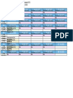 Student Time Table