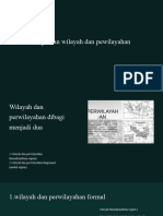 Pengertian Wilayah Dan Pewilayahan