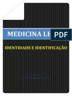 Medicina Legal - Identidade e Identificação