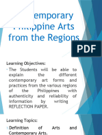 Contemporary Philippine Arts From The Regions Presentation