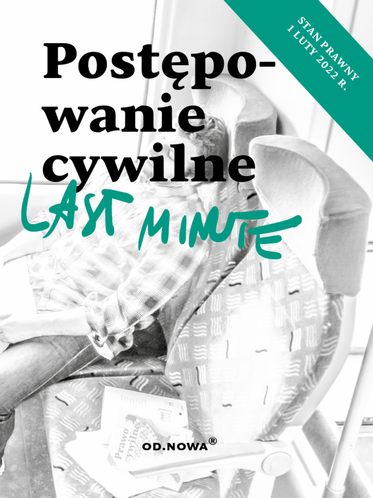 オーガン Last Minute Postepowanie Cywilne 2022 | PDF