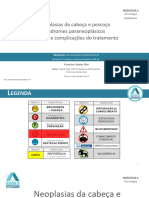 Neoplasias Da Cabeça e Pescoço Síndromes Paraneoplásicos Paliação e Complicações Do Tratamento