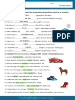 B1.1 - Comparatives Interactive Worksheet