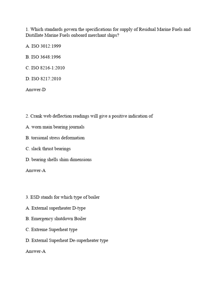 2013 Repeated Objective Questions PDF Internal Combustion Engine Diesel Engine