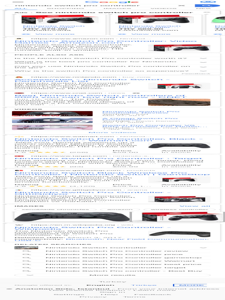 Nintendo Switch Pro Controller - Google Search | PDF | Nintendo | Video ...