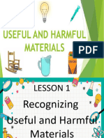 Week 1 Useful and Harmful Materials - Edited