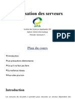 CHAPITRE VII - Securisation Des Serveurs