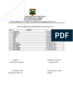 Jadwal Pemantauan