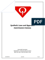 Synthetic Lane and Approach Maintenance Manual