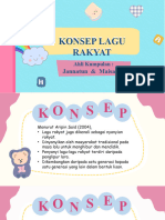 Konsep Lagu Rakyat