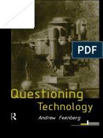 Feenberg, Andrew - Questioning Technology-Taylor and Francis (2012)