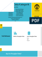 Kelompok 1 Penyajian Data Kategorik