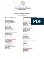 Technical Working Committees Final