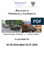 Programm Vilsbiburger Volksfest 2023 Rumänisch