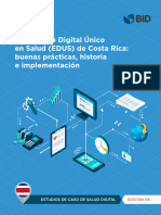 Expediente Digital Unico en Salud EDUS de Costa Rica Buenas Practicas Historia e Implementacion