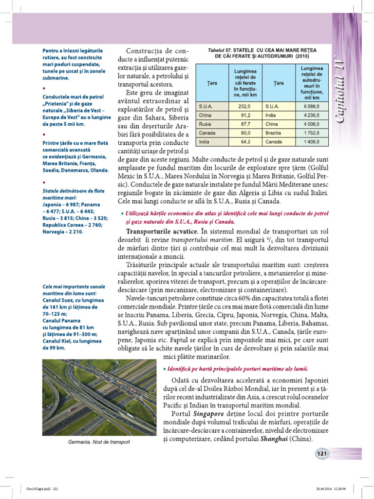 XI - Geografia (In Limba Romana) - Part-5 | PDF
