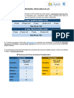 Orientações - Prova Anglo p5 e p6