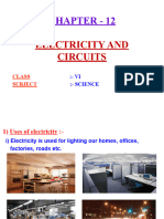 VI 12 Electricity and Circuits