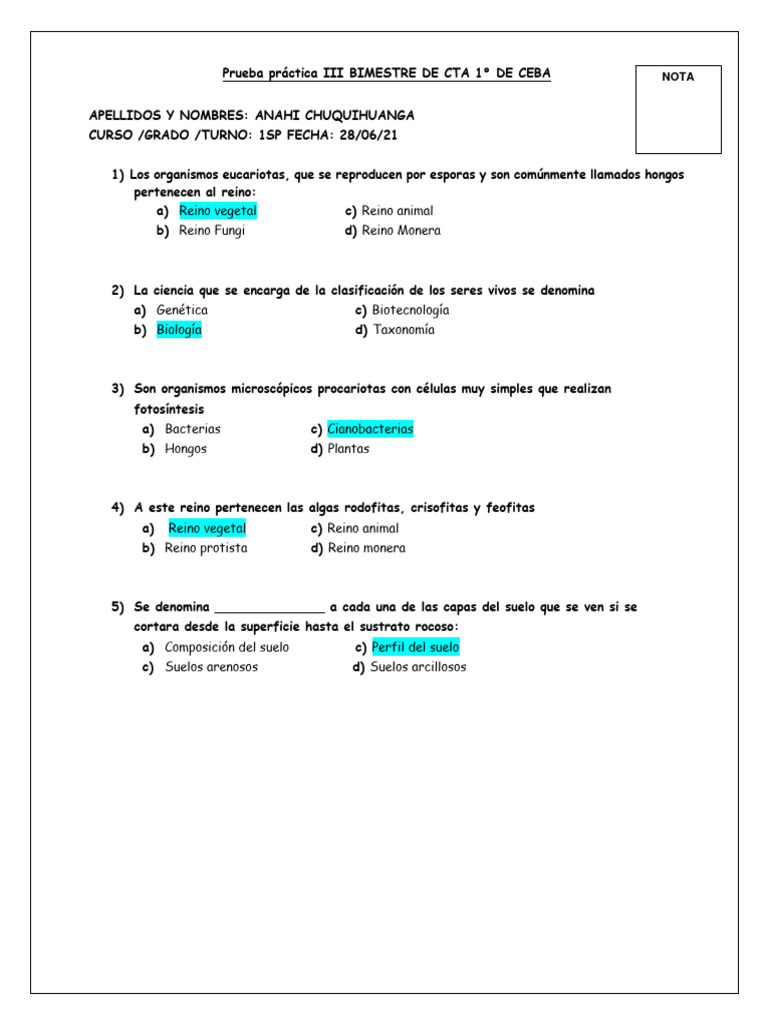 1 Cta | PDF
