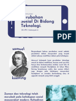 Perubahan Teknologi