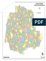 Mapa Politico-Administrativo Do Paraná A3