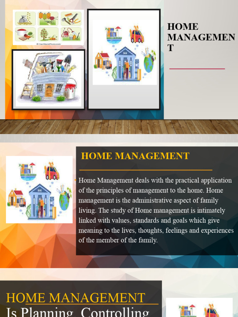 Importance of Home Management | PDF | Family | Marriage