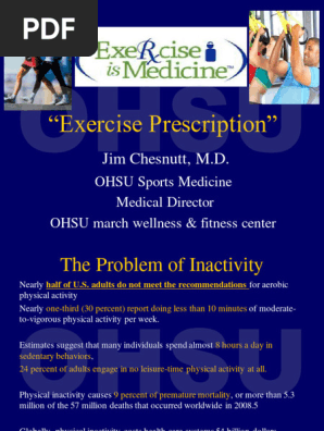 EXERCICE IS MEDICINE
