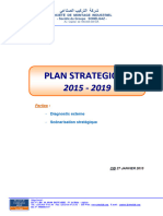 Projet Plan Startégique 2015-2019