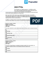 Fmge Jan 2023 Pyq PDF