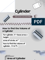  Cylinder - Math