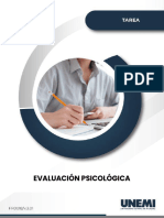 Evaluacion Psicológica - Características Test Cognitiva y Neurológica