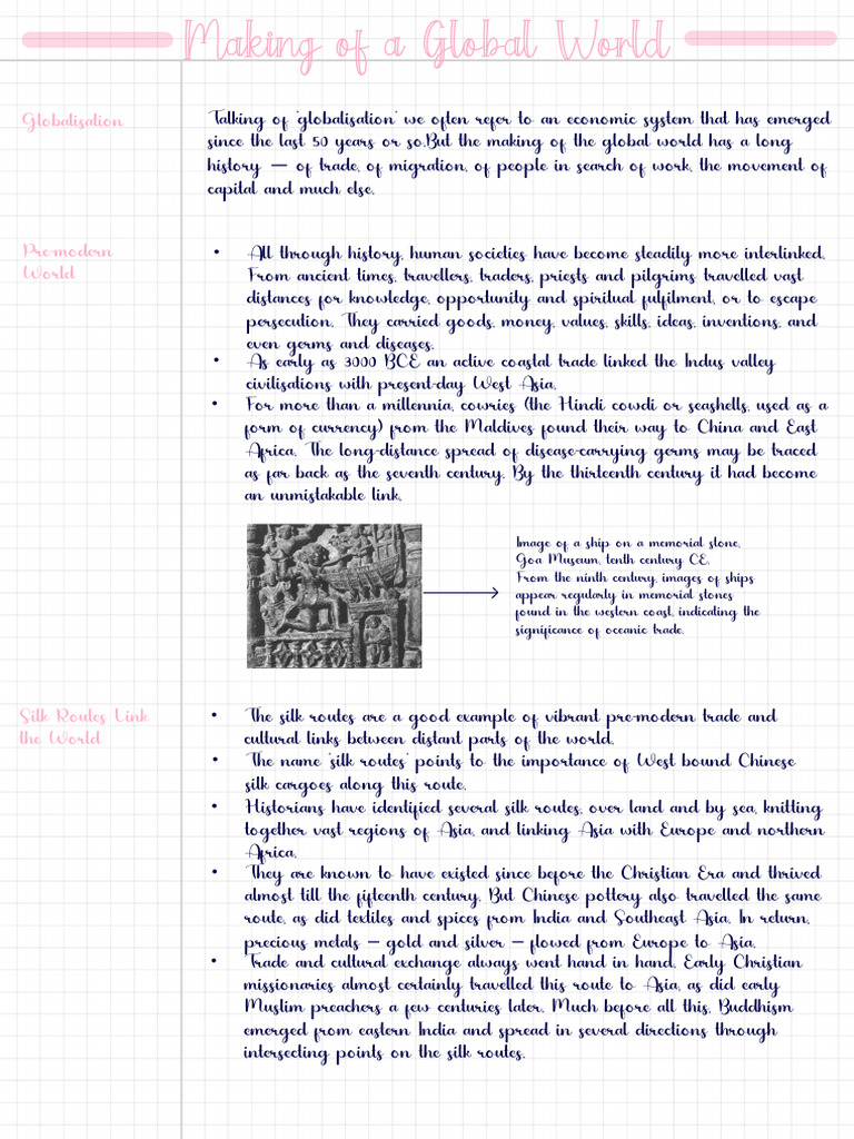 Making of a global world pdf silk road trade