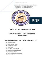 Investigación Informe Final