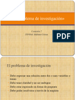 Problema de Investigacion