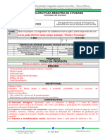 Projeto - Atividades Extensão - Fimca Vilhena 2023-1