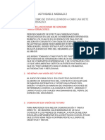 Escrito Sobre Como Se Estan Llevando A Cabo Las Siete Practicas de Liderazgo