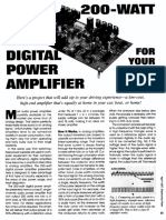 Amplifier-Power - Digital 200W