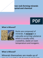 Lesson 3.1 Physical and Chemical Properties of Minerals