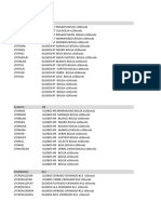 Base de Datos de Productos Tienda Horacio