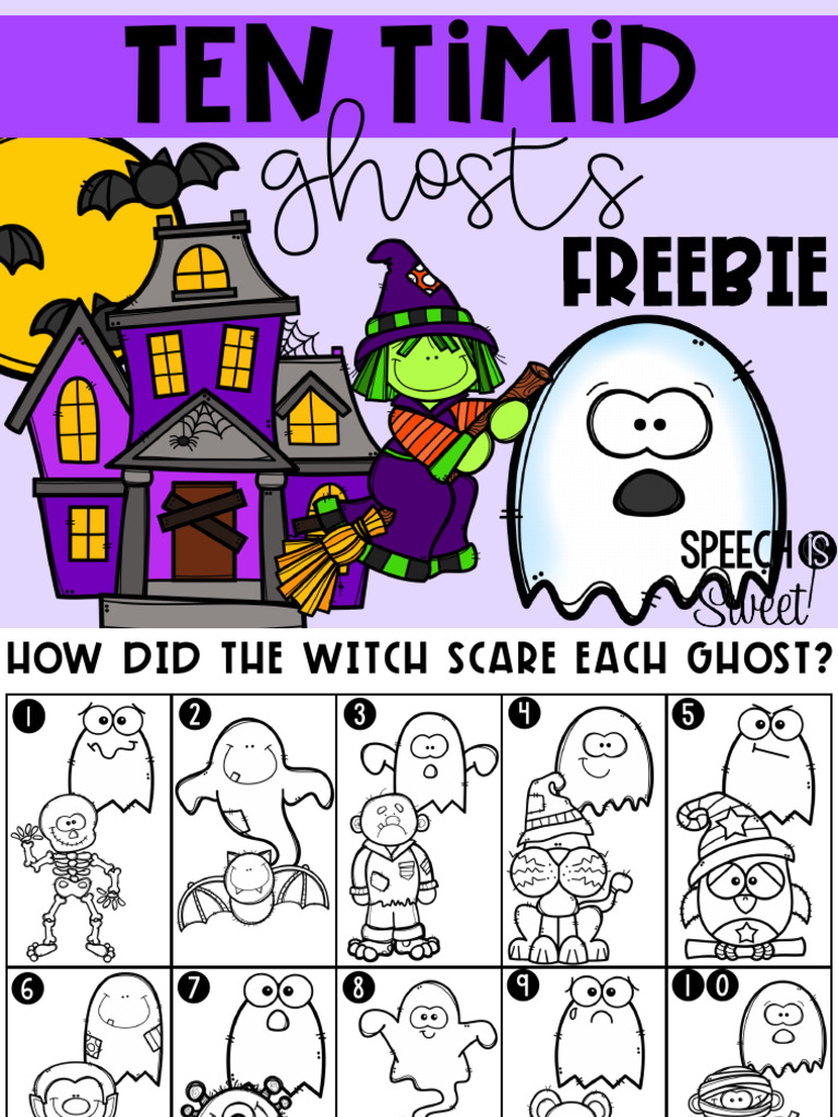 10 Timid Ghosts Freebie | PDF