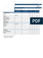 Programa Mantenimiento Preventivo, Propuesta