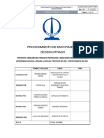 P.T Ccecc Encofrado y Desencofrado