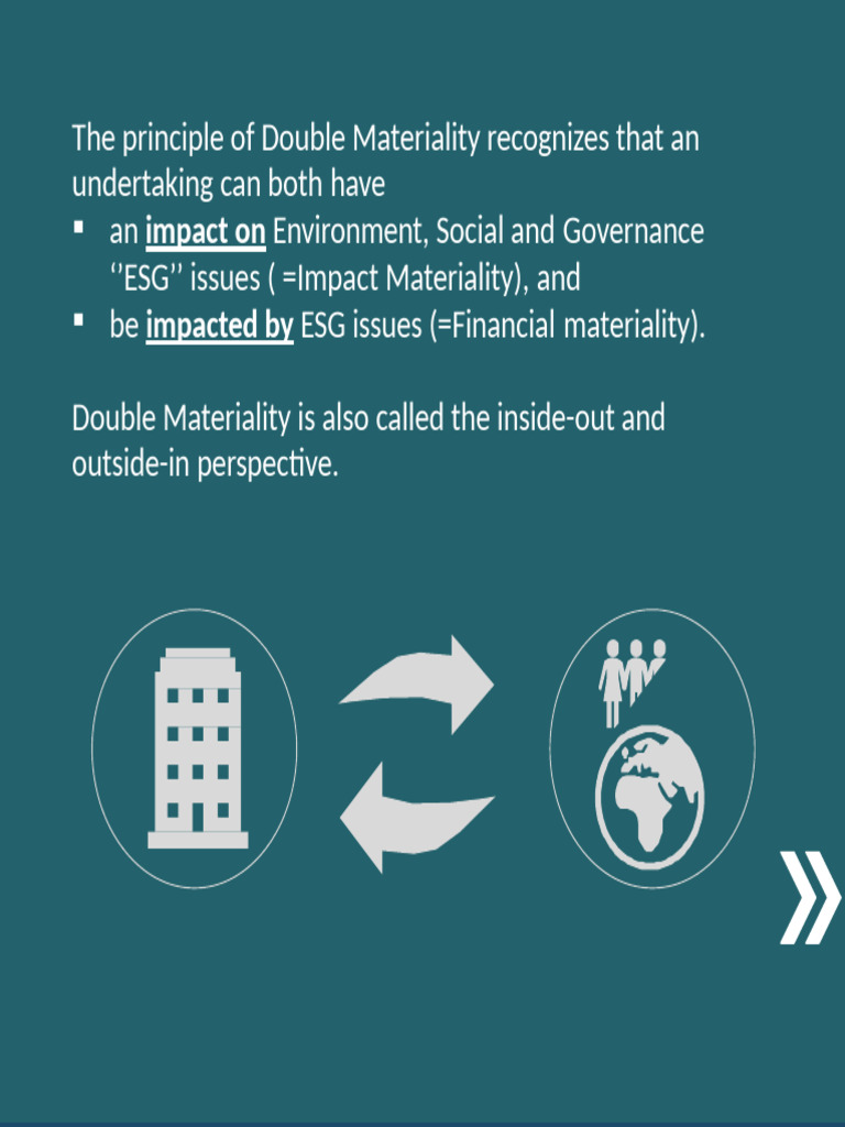 Understanding Double Materiality in ESG | PDF | Risk Management | Risk