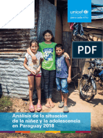 Análisis de La Situación de La Niñez y La Adolescencia en Paraguay 2018 - Unicef