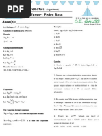 GAUSS Aula 1 Logaritmos
