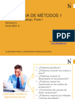 S05 PPT Clase - Medición Del Trabajo Parte I