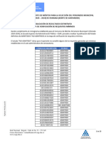 Admitidos y No Admitidos VRM Durania