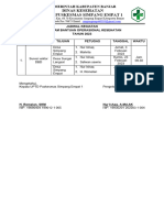 Jadwal Kegiatan DBD