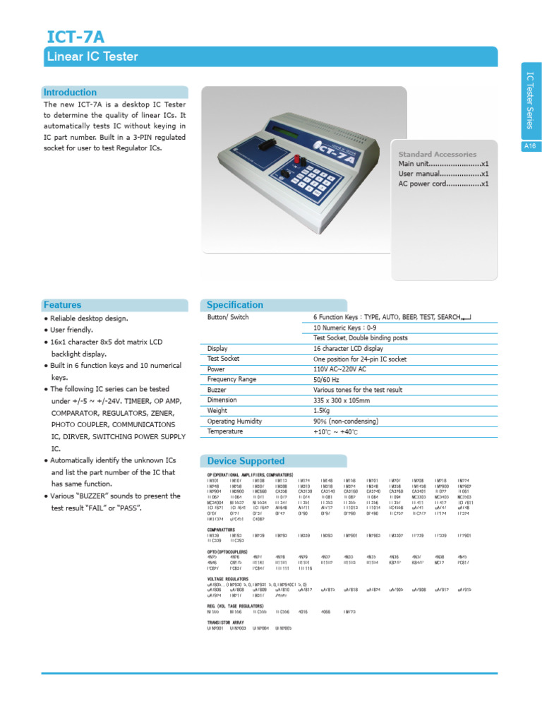 Ict 7a | PDF | Operational Amplifier | Electronic Circuits