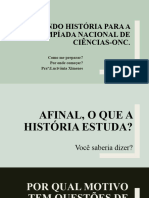 Historia Da Ciências